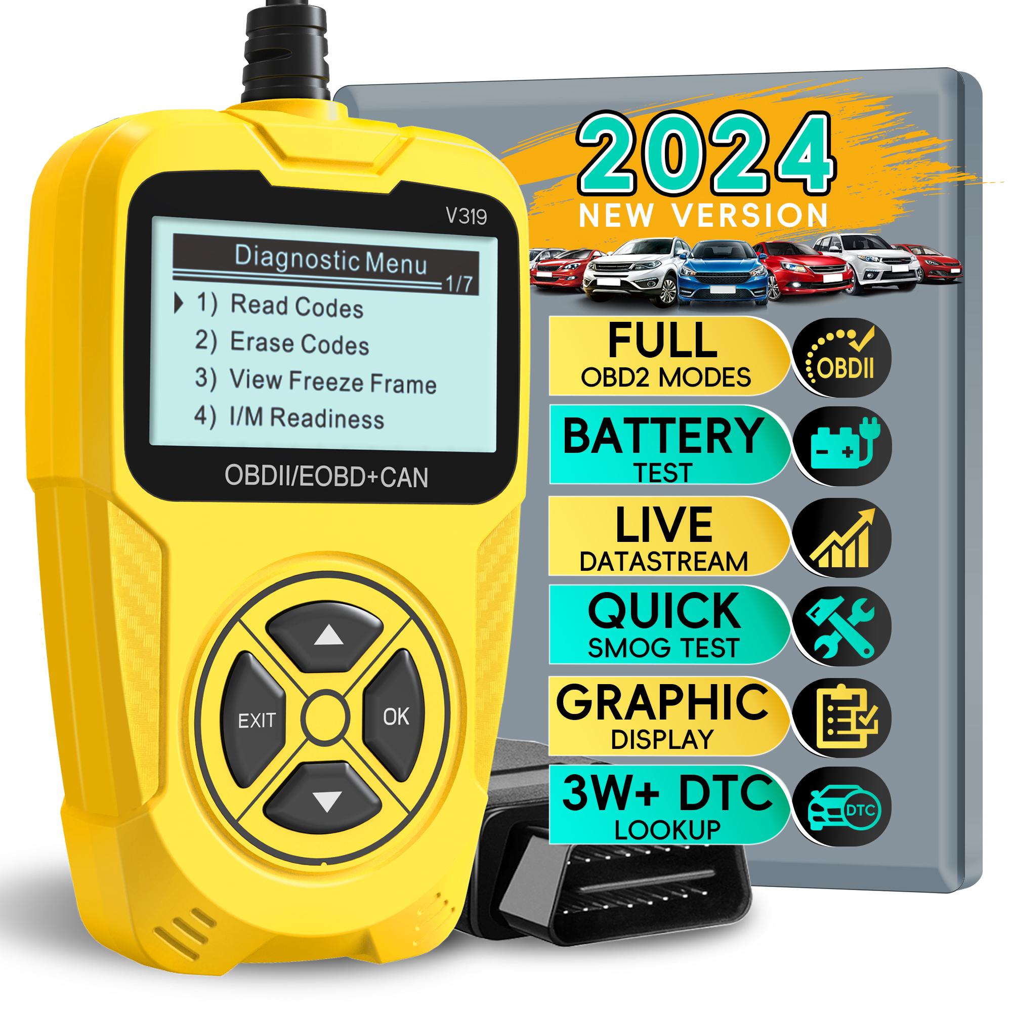 

Профессиональный сканер OBD2, считыватель кодов автомобиля, считыватель контрольной лампы двигателя, диагностический сканер OBDII /EOBD для автомобиля жёлтый