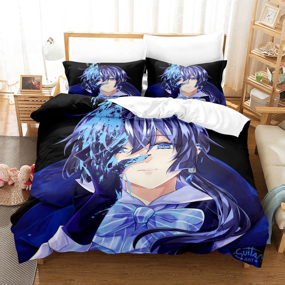 3D Print Anim The Case Study Of Vanitas Bedding Set Single Twin Full Queen King Size Bed Set Adult Kid Bedroom Duvet Cover Sets