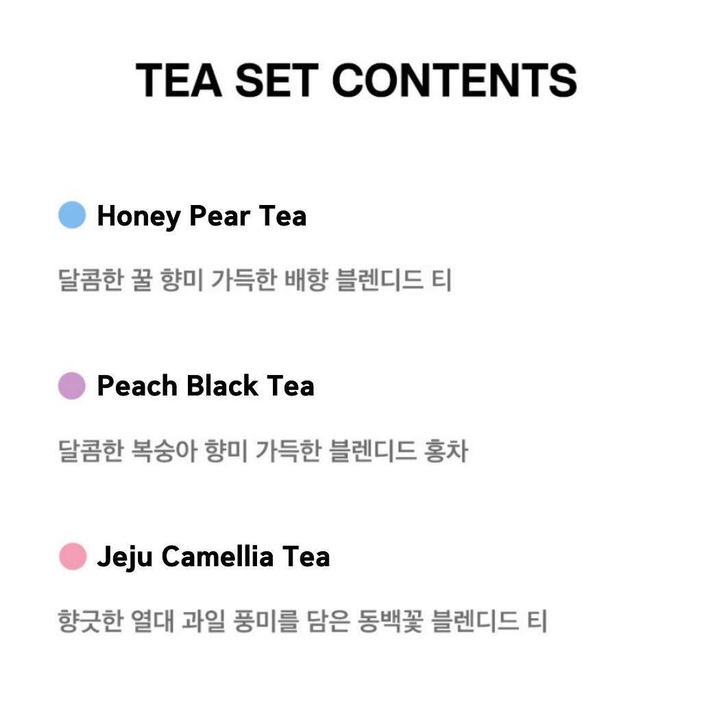 [OSULLOC] Blooming Day Sample Tea 9Pcs