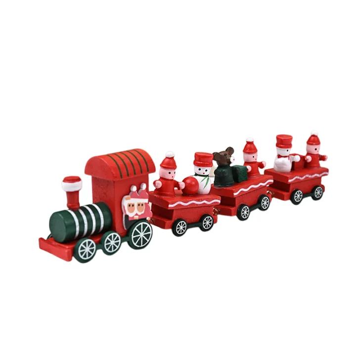 

Christmas Train Decorations Children s Holiday Gifts Window Displays Desktop Ornaments Wooden Small Gifts Christmas Train Wooden