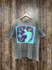 Vintage 90s David Bowie Sound Vision Faded T-Shirt / Grunge / Sunfaded / Distressed / Size XXL