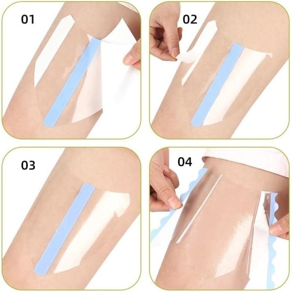 5/10/20/30/40/50PCS Invisible Instalift Patch Waterproof Body Tape Fashion Legs Patches  for Women