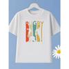 T-shirt da ragazzo con motivo Rugby Taglie Europee - Nuovo Design con Stampa di Giocatore di Rugby in Azione - Traspirante a Maniche Corte Girocollo Casual Sportswear