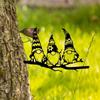 Metal Garden Stakes, 1pc Black Branch Decorations for Outdoor Party Patio Christmas