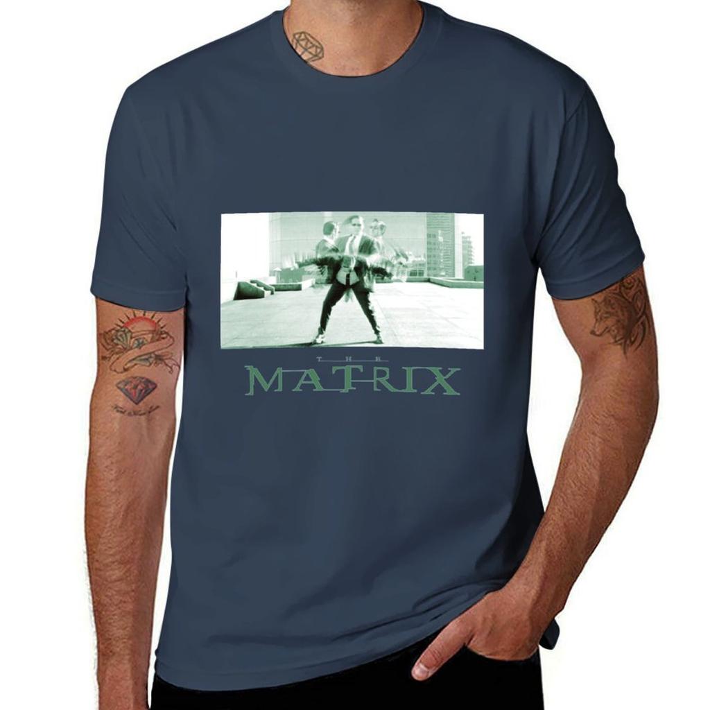 The Matrix 4 Resurrections 2021 Tshirt Summer Holiday Casual Tee