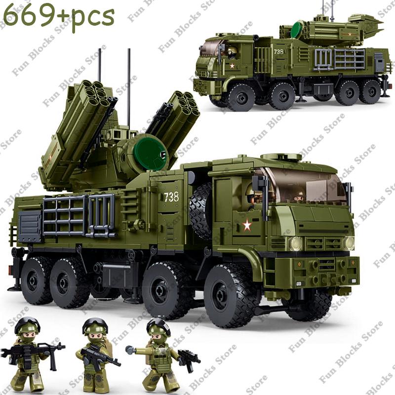 SLUBAN Militārais pretgaisa raķešu transportlīdzeklis Pantsir