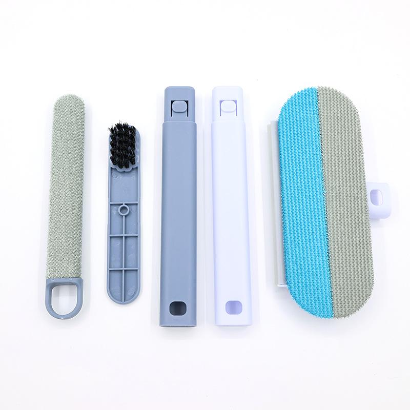 Multi-Functional Plastic Pet Brush Eco-Friendly Artifact for Cat and Dog Hair Removal On Sofa Wool Carpet