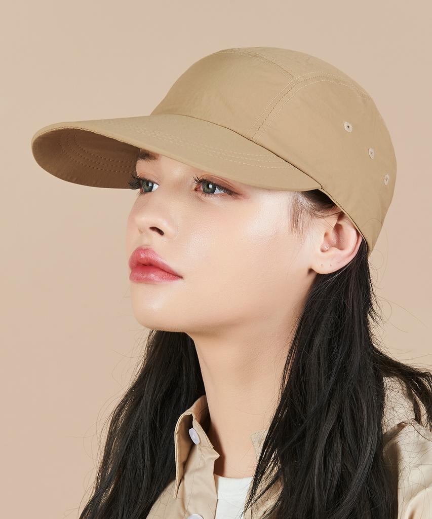 Bajal Ordinary Oversized Camp Cap Beige