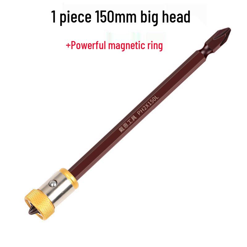 K5 Strong Magnetic Phillips Ring Bit Set: High-Strength, Extended Electric Screwdriver and Drill with Magnetic Head.