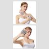 Gants de Sport à Quatre Doigts Gants Légers à Demi-doigts Gants Durables pour l'Entraînement Unisexes