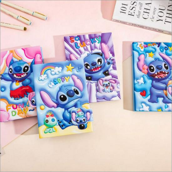 Star People 32K Magnetic Buckle Hard Cover Cartoon Student Notebook Planner