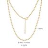 14K Gold Plated Copper DIY Plain Necklace Chain O Twist Snake Multiple Sizes