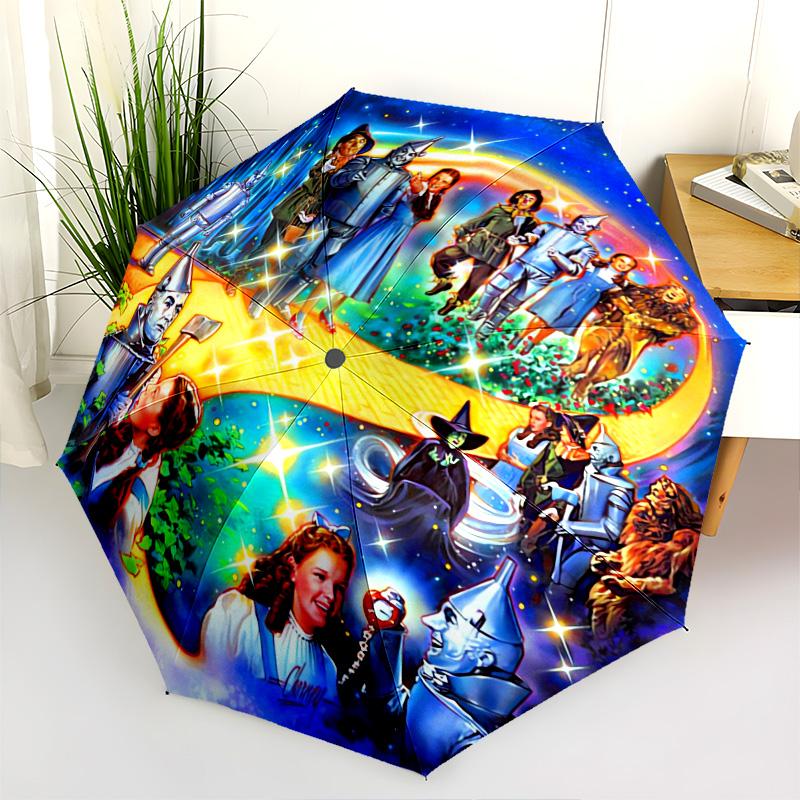 Magic Adventure Oz Folding umbrella durable Portable printing Sun umbrella Gift