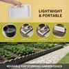 Reusable Garden Fence Mold Easy Operation Brick Mold DIY Flower Bed Mold  Patio