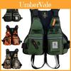 Colete Salva-Vidas Ajustável para Caiaque, Canoagem, Pesca com Mosca, Vela com Múltiplos Bolsos**
