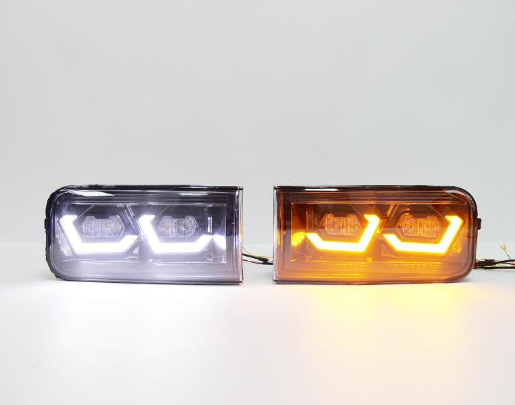 LED Fog, Daytime Running, and Turn Signal Lights for 2008-2011 Toyota Land Cruiser LC200