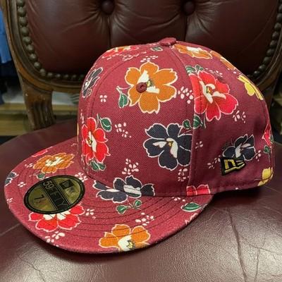 ERA x KENZO 2013 Japanese Pattern 59FIFTY Cap Wine Red Size cm