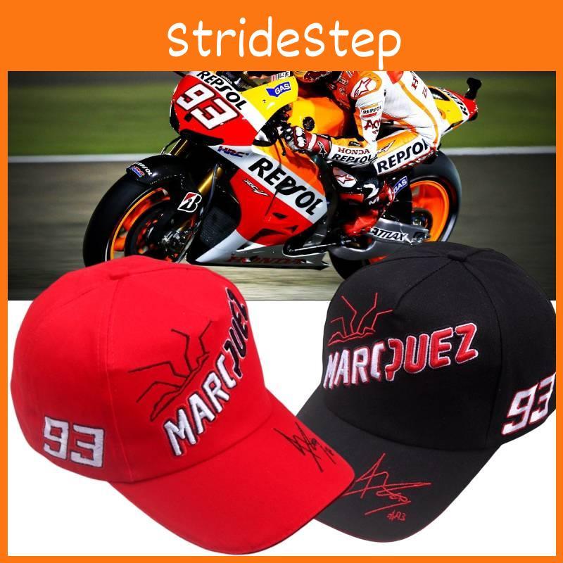 Gorra de Béisbol Bordada Genial de Marc Márquez 93 con Correa Ajustable