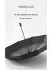 Three-Fold 20-Rib Black Glue Automatic Windproof Sun and Rain Umbrella for Customization