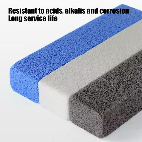Pumice Stone Toilet Bowl Cleaner with Handle Efficiently Removes Hard Water Rings Calcium Buildup Pumice Stone Scrubber