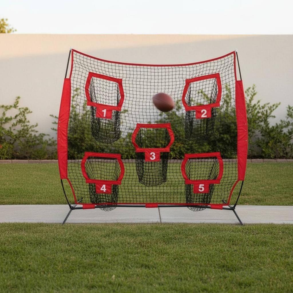 Football Passing Target Net Easy Setup Sports Equipment Long-Lasting