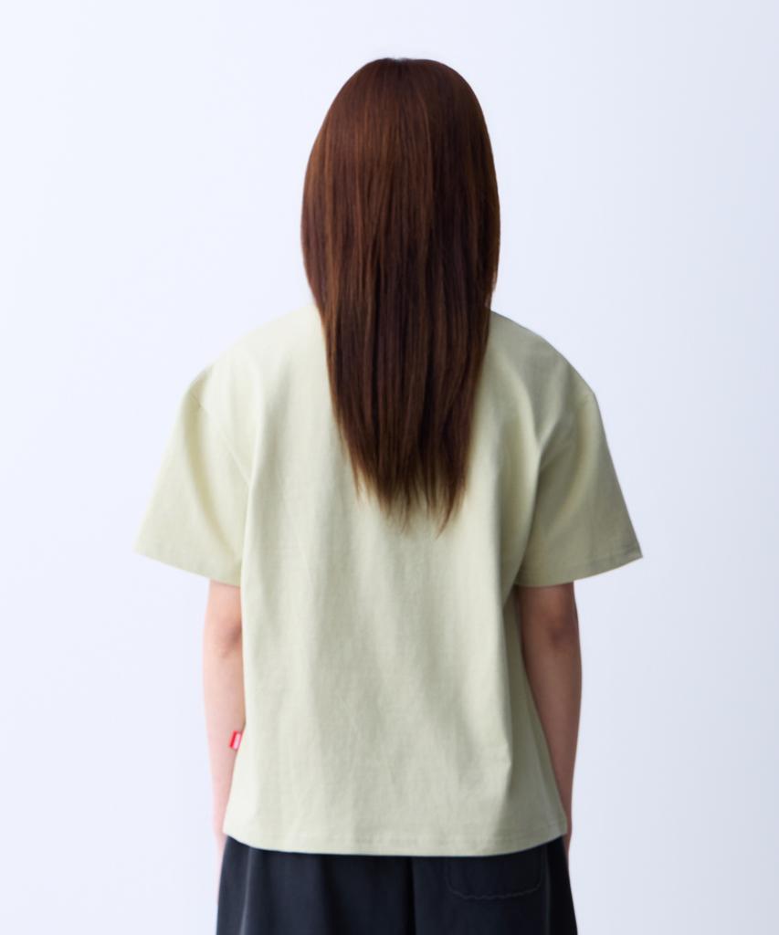 ADERNM Minimal Daily V-Neck T-Shirt Sage Green