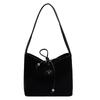 Summer new niche texture bucket bag women's versatile fashion underarm shoulder bag bow bag
