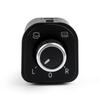 Car Side Folded Rear View Mirror Switch Plating Control Knob For VW Golf 5 Jetta
