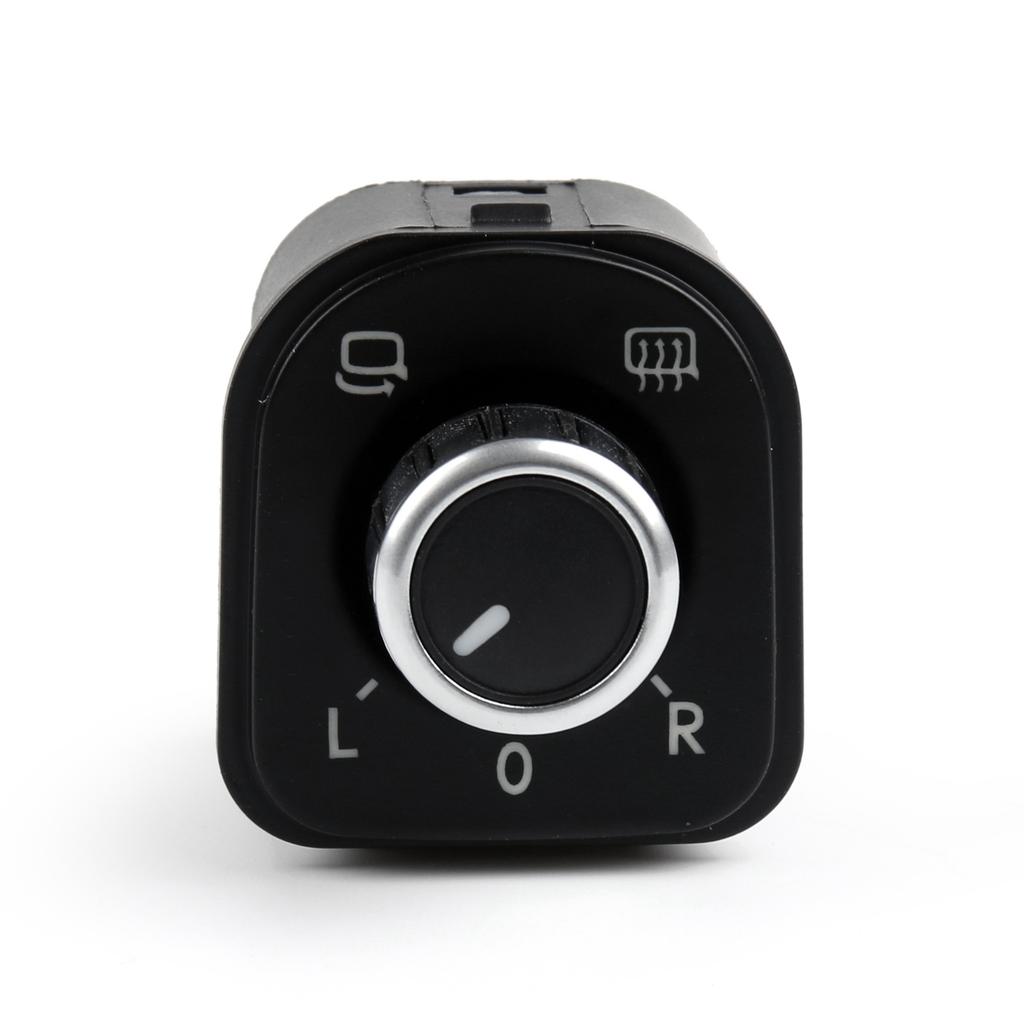 Car Side Folded Rear View Mirror Switch Plating Control Knob For VW Golf 5 Jetta