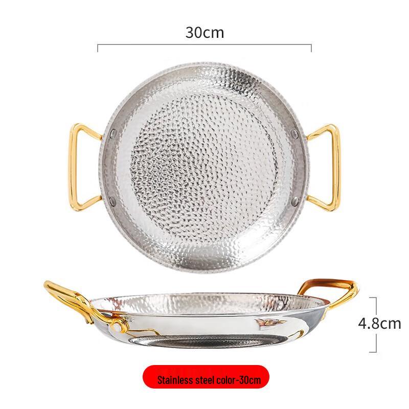 Jingqingfu Hammered 3-Ply Stainless Steel Multipurpose Pot