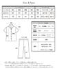 Peach Side Hello Kitty Shirt Short Long Top and Bottom Room Wear [SAZAC] Pajamas, 100% Cotton, Broadcloth, Women's, Sleeves, Pants, Set, Loungewear,