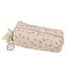 Floral Pencil Case for Female Students: Large Capacity, Sweet & Lovely Cosmetic Storage Bag