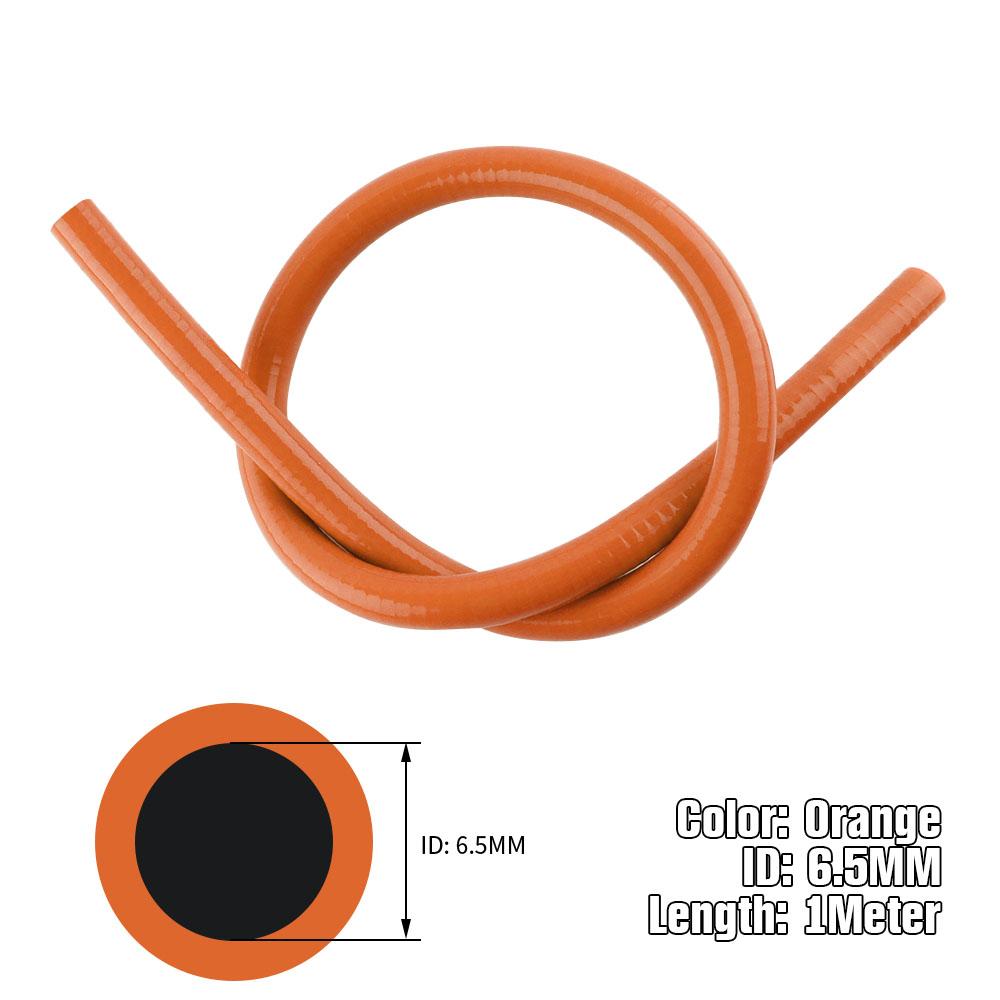 Straight Silicone Coolant Hose 1 Meter Length Intercooler Pipe ID 6.5mm 8mm  10mm 12mm 14mm 16mm Green Pink Yellow Orange