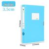 Thick A4 Plastic File Storage Box - Archive & Data Organizer