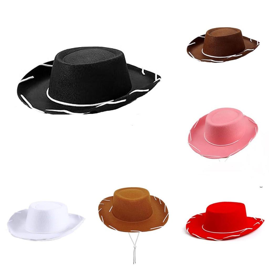 Cowboy Hat For Kids With Rope Detail And Sewing Craft For Dress Up Parties