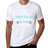 I Cant Keep Calm My Daughter Is The Goalie Tshirt Holiday Lightweight Tshirt