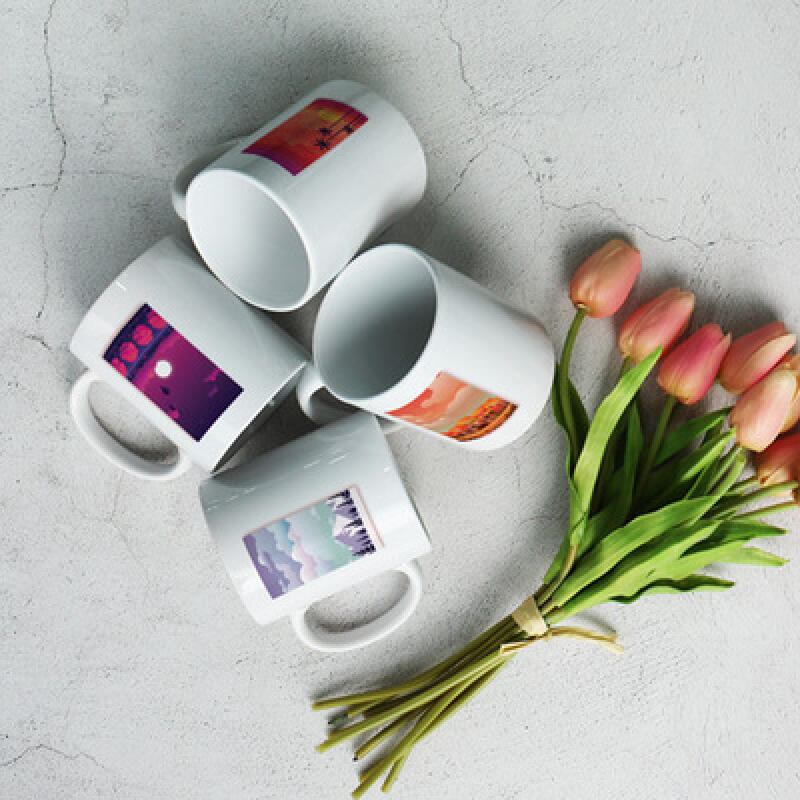 ib233-Design Mug 4p-Day and Night of the Four Seasons