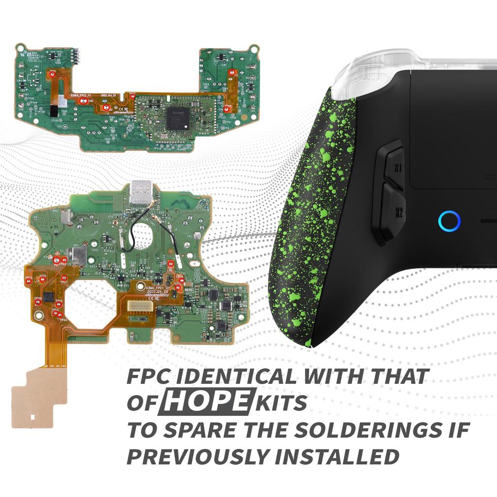 eXtremeRate Redesigned Back Button Remap Kit for Xbox Core 1914 Controllers and Victor X Remap Kit for Xbox Series Controllers Controllers Not