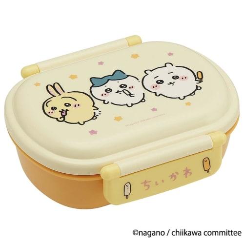 Skater Children's Lunch Box, Single Tier, 360ml, Dome-Shaped, Chiikawa, Antibacterial, Made in Japan (QAF2BAAG-A)