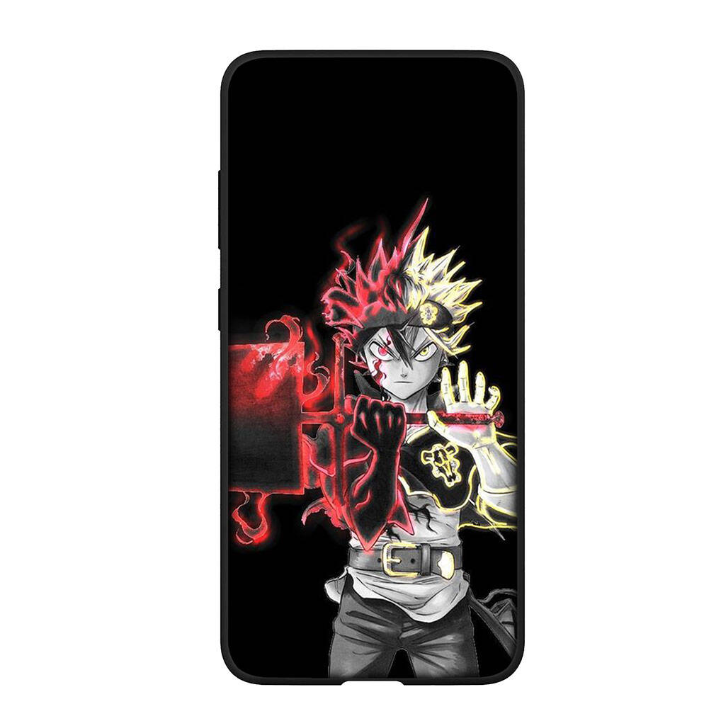 for iPhone 17 16 15 Xiaomi Poco F7 F8 X7 X6 F5 C85 C75 C71 M8 Redmi Note 14 13 12 11 Pro Max 14C 13C 15C A3 A4 Phone Case Asta Black Clover Cover