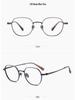 Retro Japanese Titanium Small Frame Myopia Glasses: High-Prescription, Polygonal, Wide Rim for Small Faces