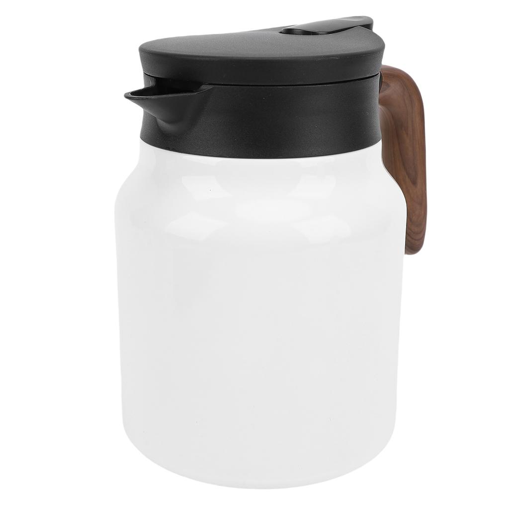 1000ml Vakuumisolerad Tekanna med Filter 1000ml Rostfritt Stål Isolerad Termisk Kaffekanna