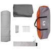 Instant Tent Gray and Orange 340 x 280 x 190 cm