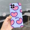 For Samsung Galaxy M53 Phone Case Fashion Cute Pattern Macaroon Silicone Soft Cases For Samsung M53 M33 M22 4G 5G Back Cover