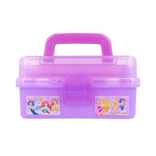 Sun-Star Stationery Friendly! Deco Charm Box, Disney Princess, 13 X 25 X 16 Cm