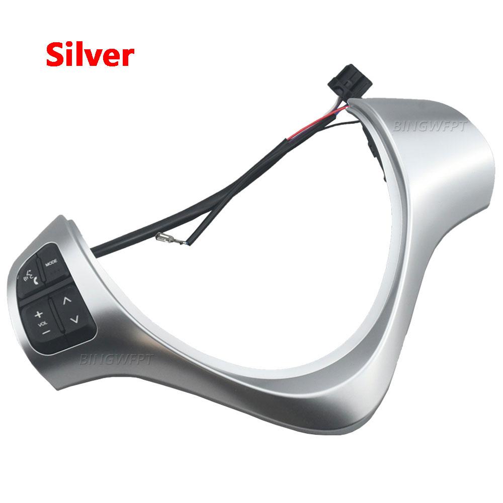 (Two Colors Available) Steering Wheel Switch For Suzuki Alto 660CC 2009-2016 Audio Volume Bluetooth Phone Control Button