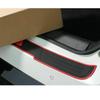 Rear Bumper Protector Rubber Anti-Scratch Trunk Guard Car Door Sill Accessories For KIA Telluride K5 Sportage Sorento 2017