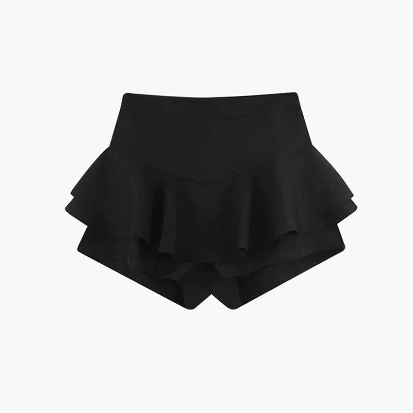 New Pure Desire High-Waisted A-Line Puff Skirt Pants - Summer Midi Skirt