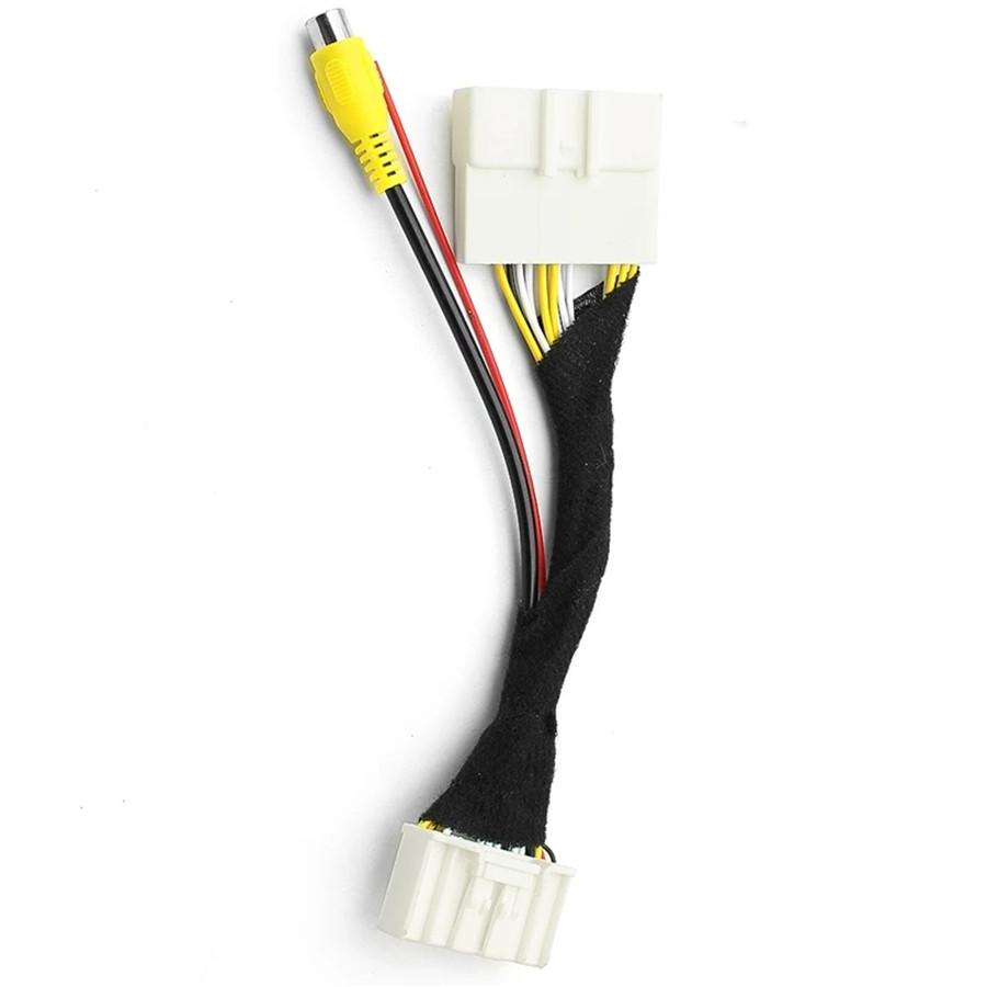 For Nissan Rear View Camera RCA Video Convert Cable Camera Connection Adapter 1x