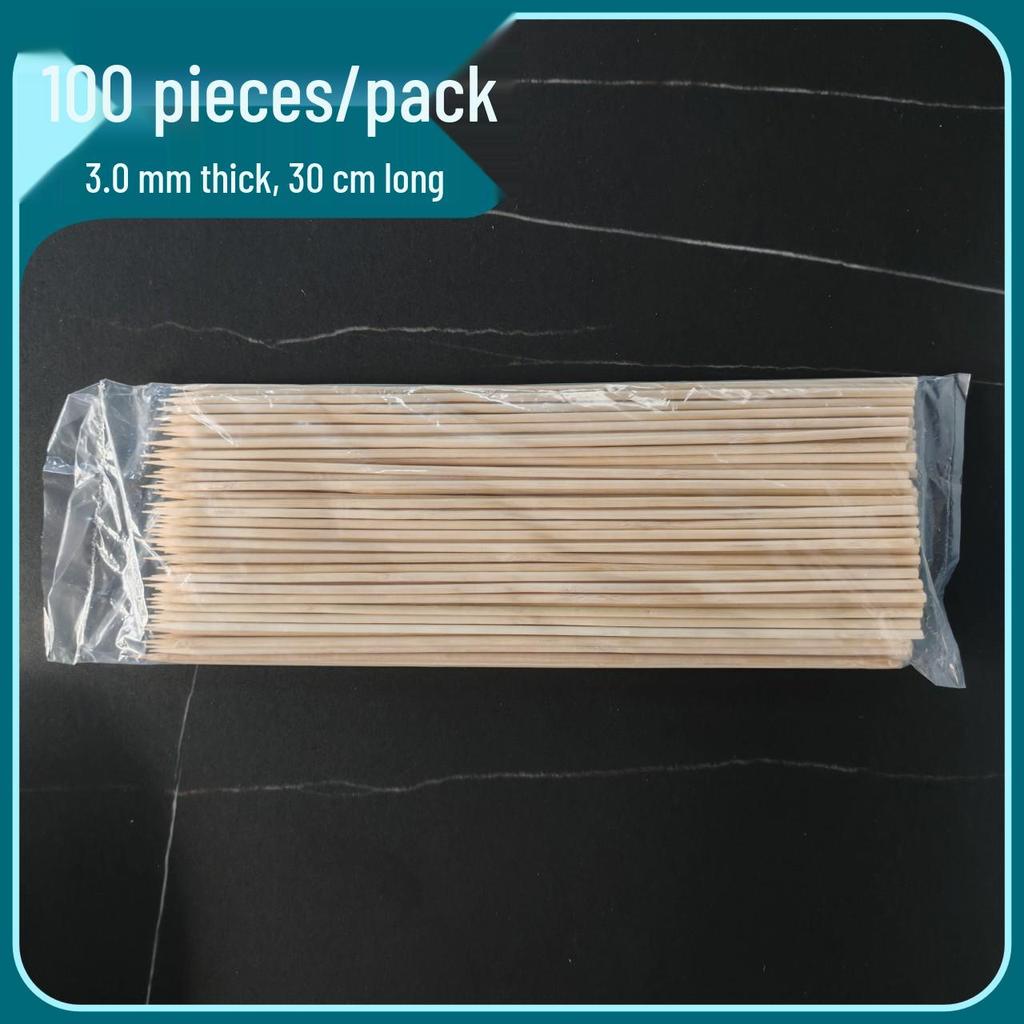 Disposable Bamboo Skewers for BBQ, Mutton, Spicy Hot Pot, Grilled Sausage, and Starch Sausage